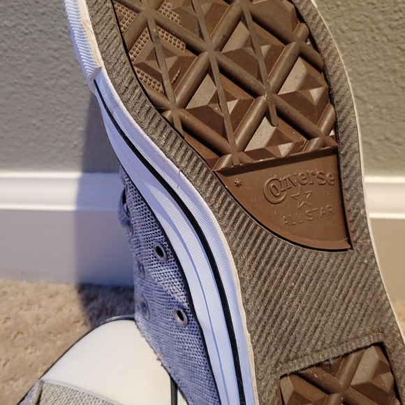 Converse ALL-STAR Grey sneakers size 8 - Picture 8 of 10